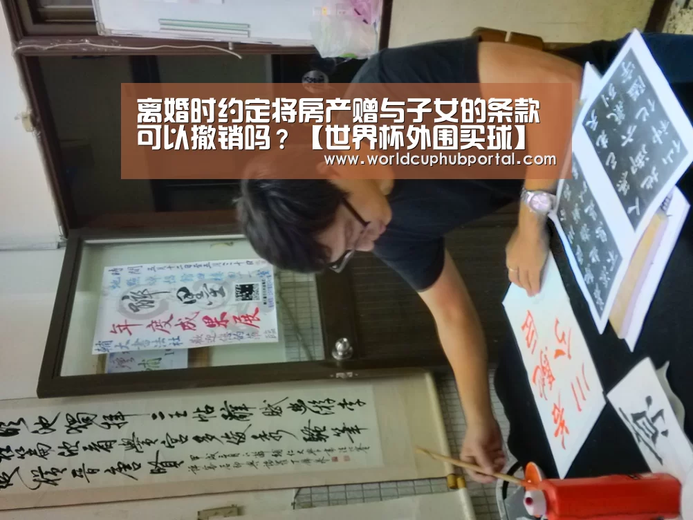 离婚时约定将房产赠与子女的条款可以撤销吗?【世界杯外围买球】(图3) 世界杯买球网站